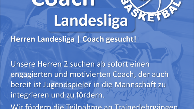 VfL 2 Landesliga | Coach gesucht