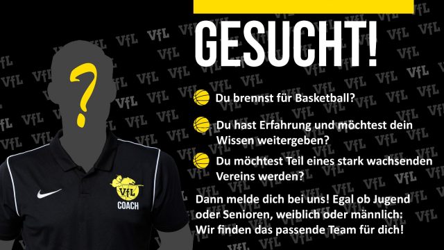 Coaches gesucht – Verstärke unser Nachwuchsprogramm 🏀