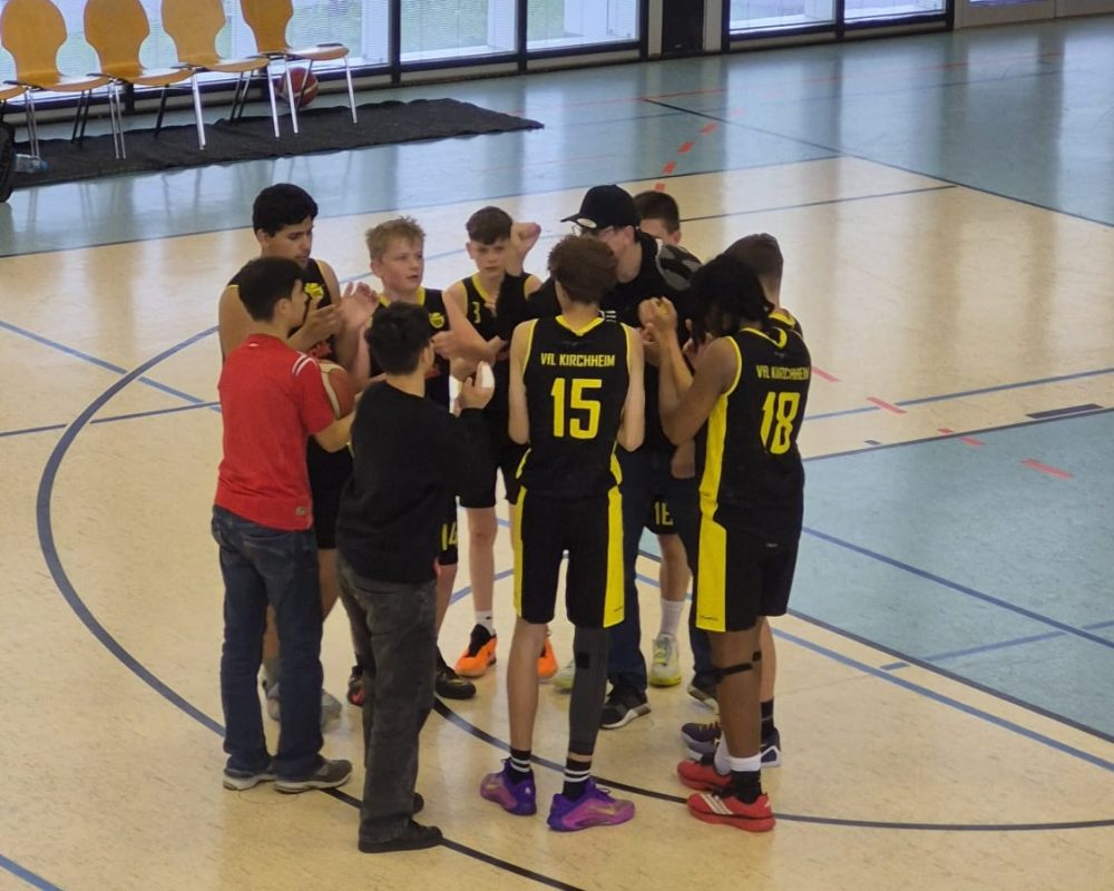 U14-1 | Knights kämpfen sich zu siebt zum Play-off-Auswärtssieg in Heidelberg