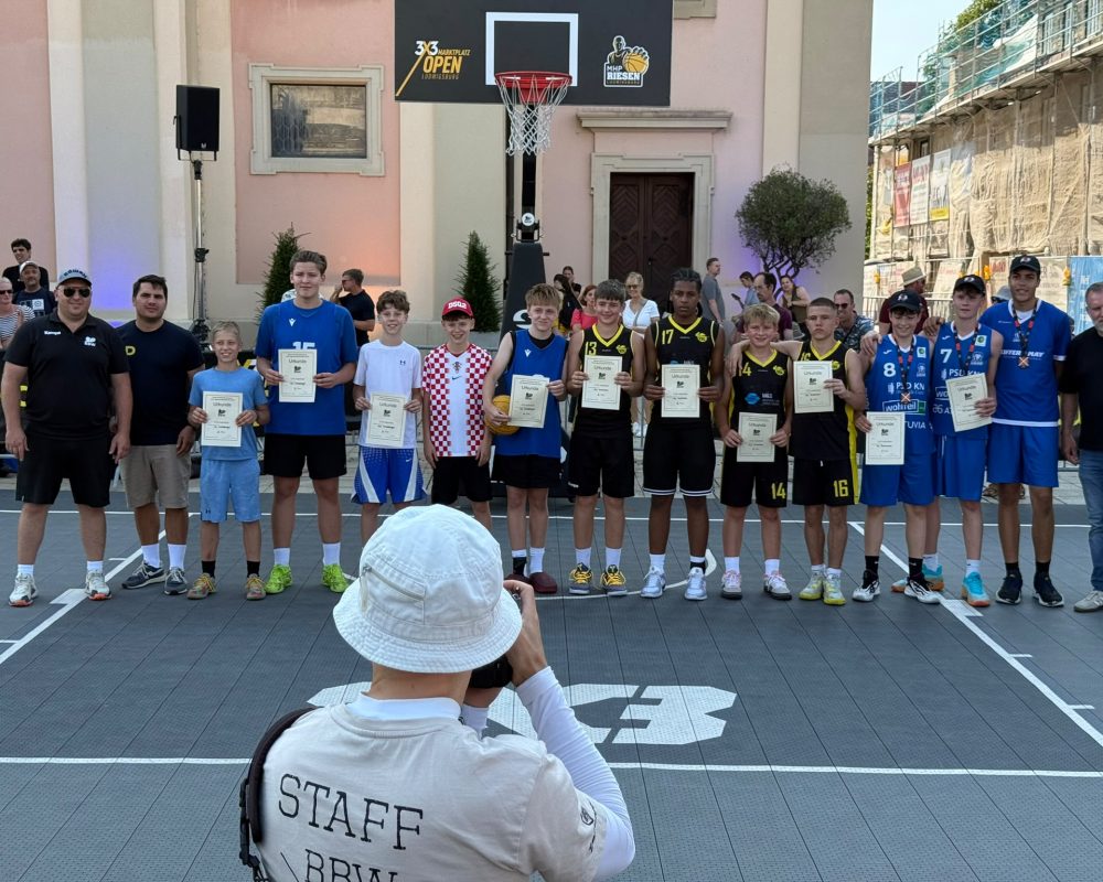 VfL Kirchheim Knights erfolgreich beim Finalturnier der BBW 3×3 Sommerliga