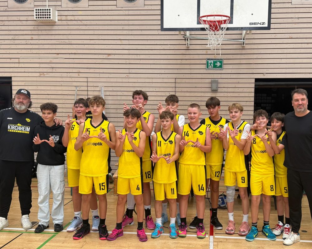 U14-1 | VfL Kirchheim Knights drehen Spiel gegen Young Tigers Tübingen