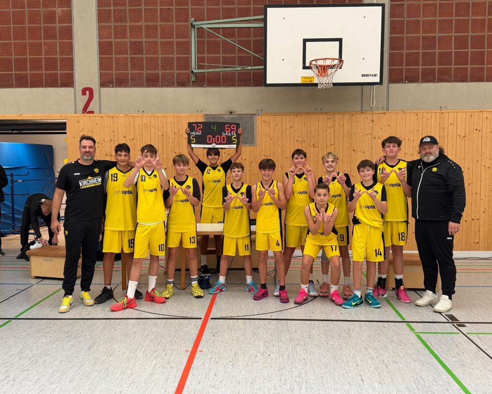 U14-1 feiert zweiten Sieg in der Oberliga